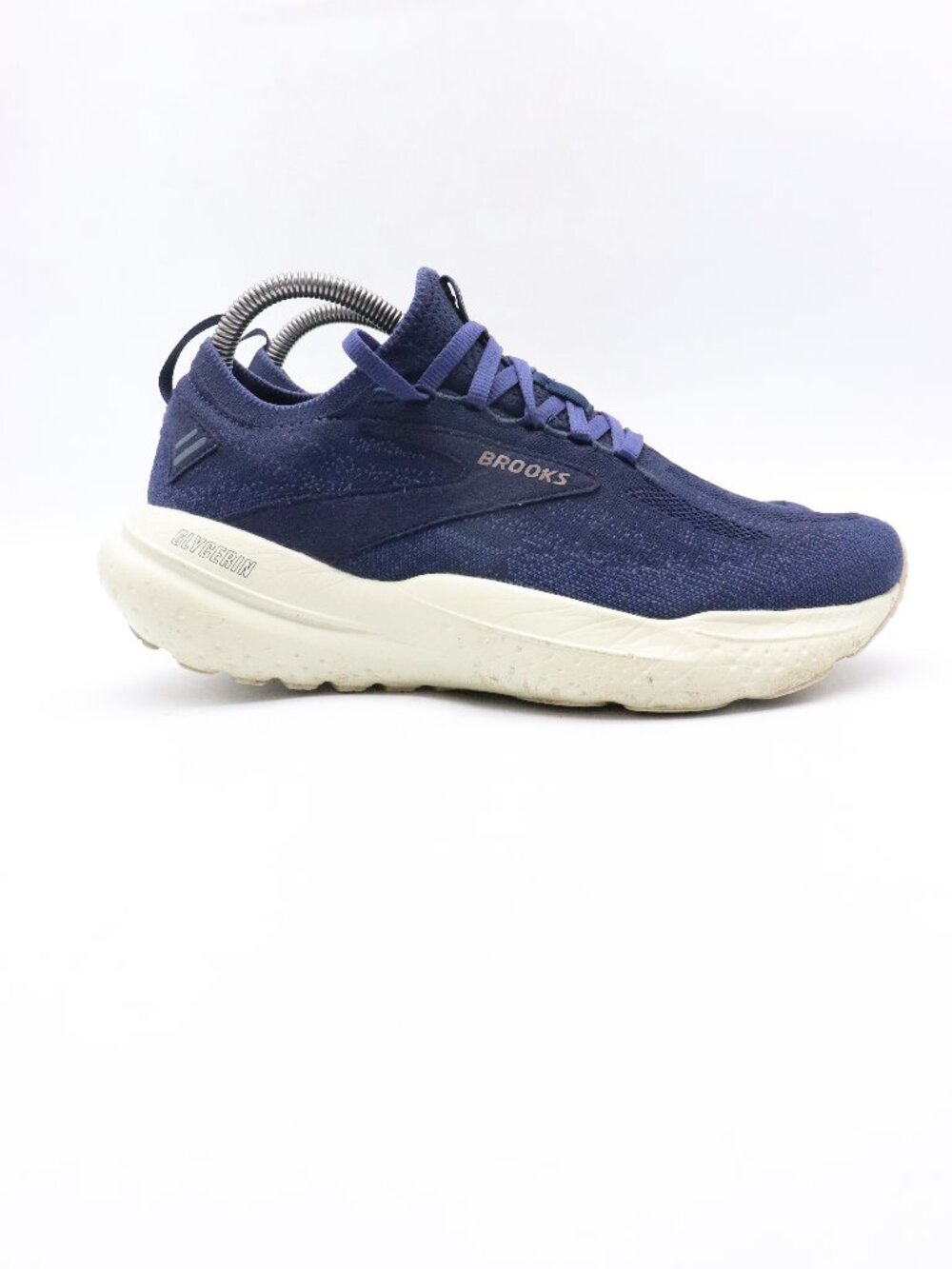 Brooks Glycerin StealthFit 21 Women's 9 Blue Knit Athletic Sneakers 1204101B477